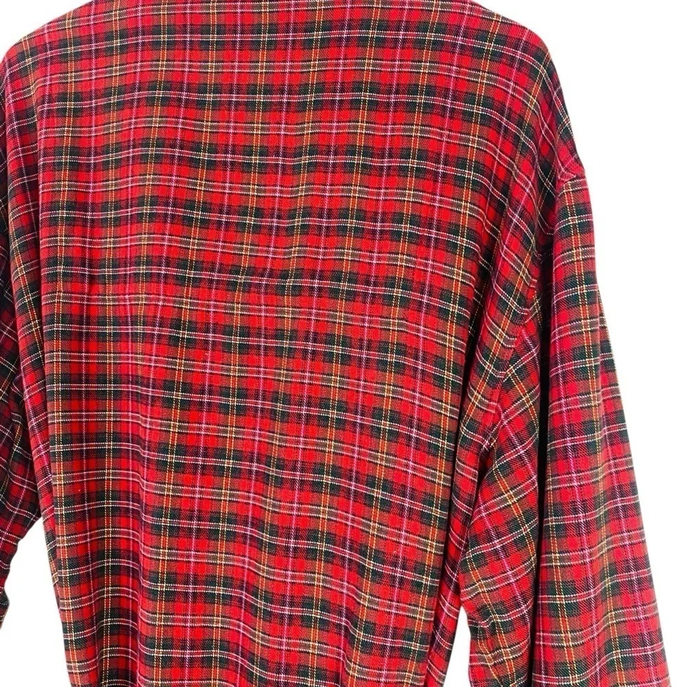 Polo Ralph Lauren Tartan Plaid Long Robe Size S/M
